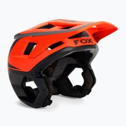 Kask rowerowy FOX Dropframe Pro Dvide  pomarańczowo-czarny 29396