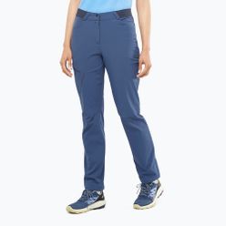 Spodnie trekkingowe damskie Salomon Wayfarer niebieskie LC1704400