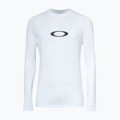 Koszulka do pływania męska Oakley Ellipse Rashguard biała FOA403767100