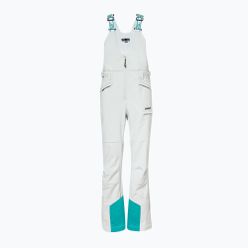 Spodnie snowboardowe damskie Oakley TC Dharma Softshell Bib białe FOA500279