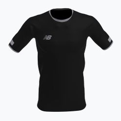 Koszulka piłkarska dziecięca New Balance Turf czarna NBEJT9018