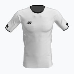 Koszulka piłkarska dziecięca New Balance Turf biała EJT9018WT
