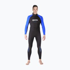 Pianka do nurkowania męska Mares Manta czarno-niebieska 412456