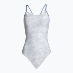 Strój kąpielowy jednoczęściowy damski TYR Whiteout Camo Cutoutfit biały CWCM_100_28