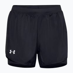Spodenki do biegania damskie Under Armour Fly By 2.0 2N1 czarne 1356200