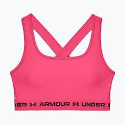 Biustonosz fitness Under Armour Crossback Mid różowy 1361034