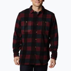 Koszula męska Columbia Flare Gun Fleece czerwono-czarna 1866624