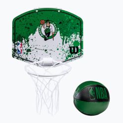 Tablica do mini koszykówki Wilson NBA Boston Celtics Mini Hoop zielona WTBA1302BOS