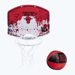 Tablica do mini koszykówki Wilson NBA Chicago Bulls Mini Hoop czerwona WTBA1302CHI
