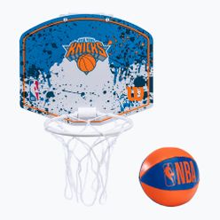 Tablica do mini koszykówki Wilson NBA New York Knicks Mini Hoop niebieska WTBA1302NYK
