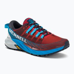 Buty do biegania męskie Merrell Agility Peak 4 czerwono-niebieskie J067463