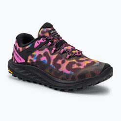 Buty do biegania damski Merrell Antora 3 Leopard różowo-czarne J067554
