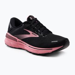 Buty do biegania damskie Brooks Adrenaline GTS 22 czarno-różowe 1203531B054