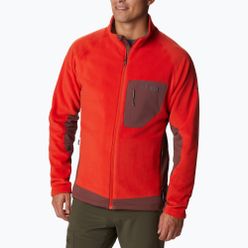 Bluza polarowa męska Columbia Titan Pass 2.0 II czerwona 1866422839