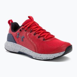 Buty treningowe męskie Under Armour Charged Commit Tr 3 czerwone 3023703