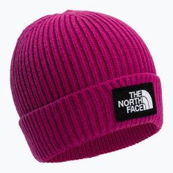 Czapka The North Face Box Logo Cuffed różowa NF0A7WGC1461