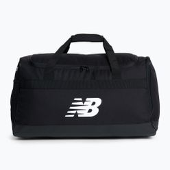 Torba treningowa New Balance Team Duffel Bag Med czarno-biała LAB13509BK