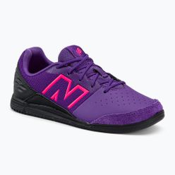 Buty do piłki nożnej dziecięce New Balance Audazo V6 Command IN fioletowe