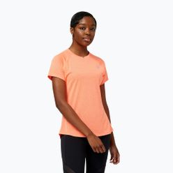 Koszulka do biegania damska New Balance Top Impact Run pomarańczowa NBWT21262