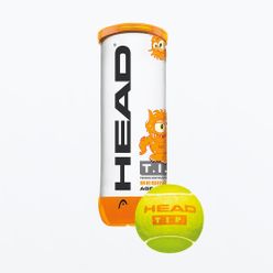 Piłki tenisowe dziecięce HEAD Tip 3 szt. pomarańczowo-żółte 578123
