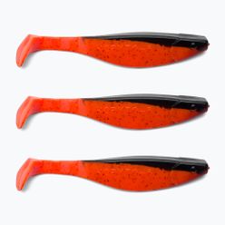 Przynęta gumowa Relax Kopyto 6 Standard 3 szt. black orange-red glitter BLS6-S