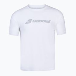 Koszulka tenisowa męska Babolat Exercise biała 4MP1441