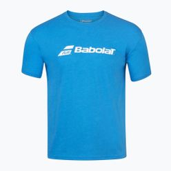 Koszulka tenisowa męska Babolat Exercise niebieska 4MP1441