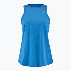 Koszulka tenisowa damska Babolat Exercise Cotton Tank niebieska 4WS23072