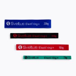 Zestaw gum oporowych Sveltus Set of 4 Elasti'ring box kolorowy 0149