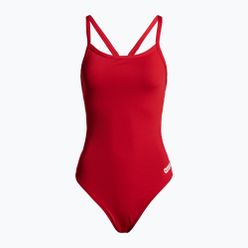 Strój kąpielowy jednoczęściowy damski arena Team Challenge Solid czerwony 004766