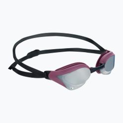Okulary do pływania arena Cobra Core Swipe Mirror silver/red wine 003251/595