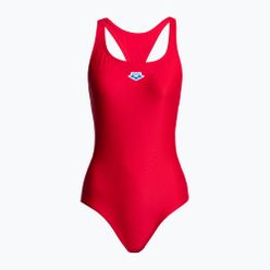 Strój pływacki jednoczęściowy damski arena Icons Racer Back Solid czerwony 005041/450