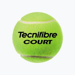 Piłki tenisowe Tecnifibre Court 4 x 36 puszek żółte 60COUR364N