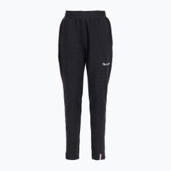 Spodnie tenisowe dziecięce Tecnifibre Knit czarne 21COPA