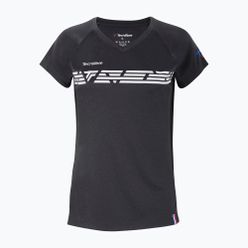 Koszulka tenisowa damska Tecnifibre Airmesh czarna 22LAF2 F2