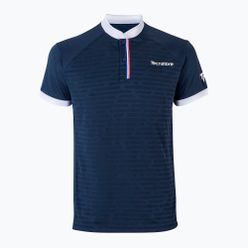 Koszulka tenisowa męska Tecnifibre Polo niebieska 22F3PO F3
