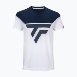 Koszulka tenisowa męska Tecnifibre Training biała 22TRAITEE