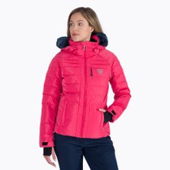 Kurtka narciarska damska Rossignol W Rapide Pearly różowa RLKWJ17