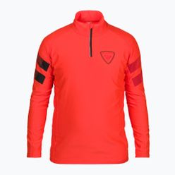 Koszulka termoaktywna męska Rossignol Classique Hero 1/2 Zip czerwona RLLML03_316_S