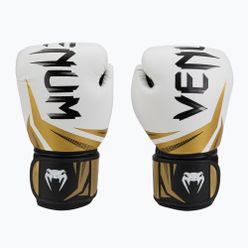 Rękawice bokserskie Venum Challenger 3.0 biało-złote 03525-520