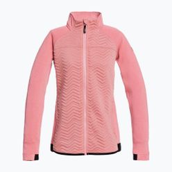 Bluza snowboardowa damska Roxy Limelight Zip Through różowa ERJFT04258