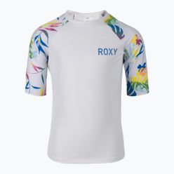 Koszulka do pływania dziecięca ROXY Printed bright white/surf trippin