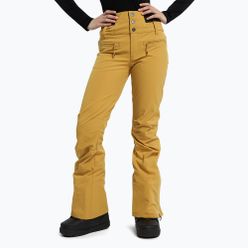 Spodnie snowboardowe damskie ROXY Rising High żółte ERJTP03213