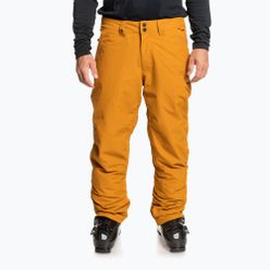 Spodnie snowboardowe męskie Quiksilver Estate żółte EQYTP03146