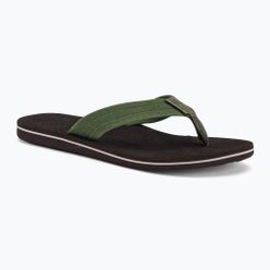 Japonki męskie Quiksilver Molokai Layback Textured brązowe AQYL101266