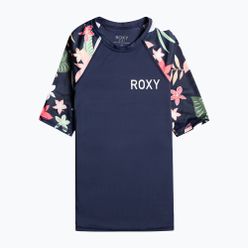 Koszulka do pływania dziecięca ROXY Printed Sleeves mood indigo alma swim