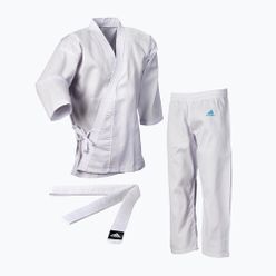 Karategi z pasem dziecięce adidas Basic białe K200