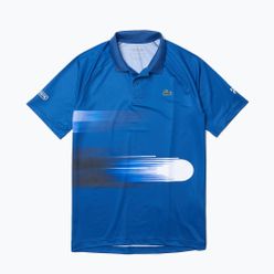 Koszulka polo tenisowa męska Lacoste niebieska DH0853