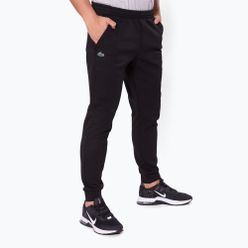Spodnie tenisowe męskie Lacoste czarne XH9559