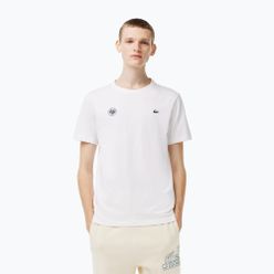 Koszulka tenisowa męska Lacoste biała TH2116